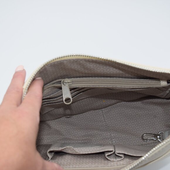 BRIGHTON Ivory Leather Hobo Style Shoulder Bag - Picture 6 of 7